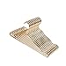 Promotion Aluminum Metal Hangers Clothes Hanger Heavy Duty Organizer Fade-proof Widen Pack of 10 (Gold)