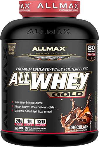 Allmax Nutrition Allwhey Gold Protein Chocolate -- 5 lbs