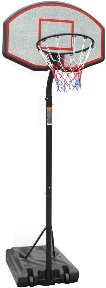 KL KLB Sport Portable Basketball Hoop System Height Adjustable Basketball Stand for Kids Adults Indoor Outdoor w/Wheels, 36 Inch Backboard