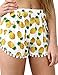Women Short Pants Summer Pineapple Print Elastic Waist Hot Beach Shorts