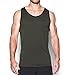 Under Armour Men's Tech Tank, Artillery Green/Black, X-Large