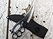 Promithi Outdoor Karambit Knife Camping Hunting Fixed Blade Knives Self-Defense Tactical Survival Straight Knife Diving Knife with Sheath