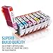 Odoga Ink Cartridge CLI-42 High Yield Combo Value Pack Replacement for Canon Pixma Pro-100 [1 Black, 1 Cyan, 1 Magenta, 1 Yellow, 1 Photo Cyan, 1 Photo Magenta, 1 Gray, 1 Light Gray]