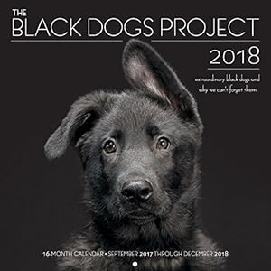 The Black Dogs Project 2018: 16 Month Calendar Includes September 2017 Through December 2018