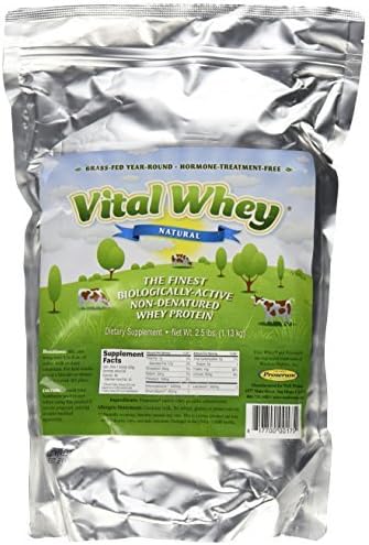 Vital Whey Natural 2.5lb bag by Well Wisdom Proteins