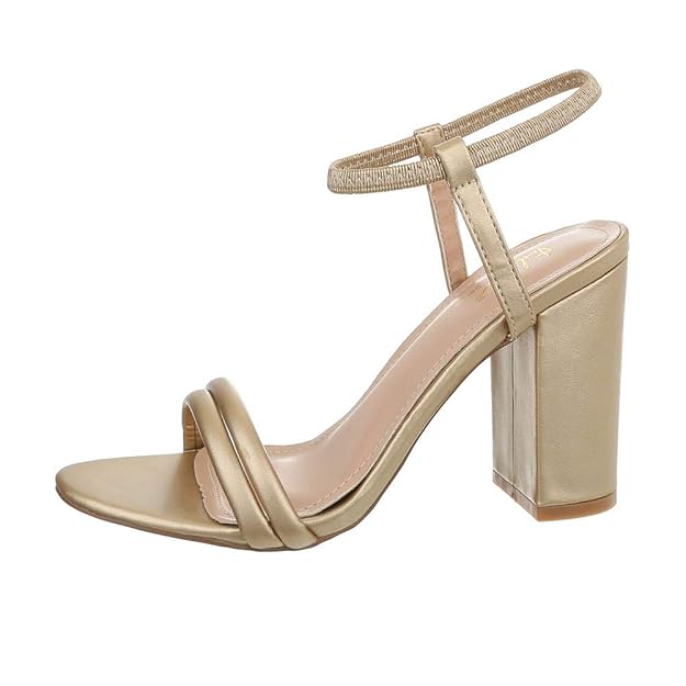 Ital-Design Damenschuhe Sandalen & Sandaletten High Heel Sandaletten