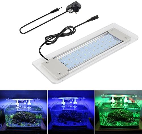 Ikakon LED Aquarium Clip Light, Brightest Fish Tank light Strip for Coral Reef Saltwater Fish Perfect Decoration Fish Tank