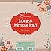 Kraft Garden Weekly Memo Mouse Desk Pad by 