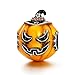 NINAQUEEN Halloween Pumpkin Charms Fits Charms Bracelets Sterling Silver Bead Birthday Valentines Christmas Gifts for Women Her Wife Mom Girls Girlfriend Jack-o'-lantern
