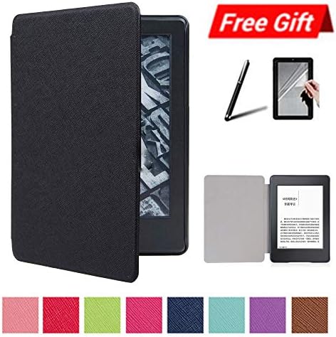 for Kindle Paperwhite (10th Gen, 2018 Releases) Leather Case,salaheiyodd Thinnest Lightest Smart Shell Cover with Auto Wake/Sleep for Amazon Kindle Paperwhite 2018 E-Reader
