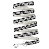 Pets First NFL Oakland Raiders Pet Leash, Large