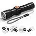 KUNSTWORKER Mini USB Rechargeable LED Flashlight, Zoomable LED Handheld Flashlights with 3 Mode , Tactical Flashlight with 2000mAH recharger Battery