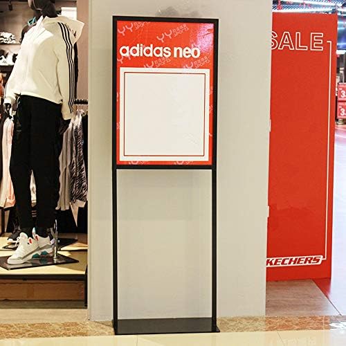 60x80cmのポスターは活動表示のためのフロア立ちサインホルダースナップフレームメタルディスプレイスタンドフレームスタンドスタンド パソコン 周辺機器 Size 激安超特価 オフィス用品 Size 新作製品 世界最高品質人気 文房具 オフィス用品 60 正規品送料無料 100