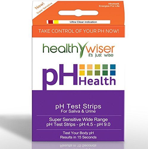 100 Ct. Per Pack Classical Popular pH Test Strips Accurate Evaluate in 15 Seconds Sensitive Scale Range pH4.5-pH9.0 with Color Chart