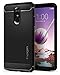 Spigen Rugged Armor Designed for LG Stylo 4 Phone Case/LG Stylo 4 Case/Q Stylus Case/LG Stylo 4 Case - Black