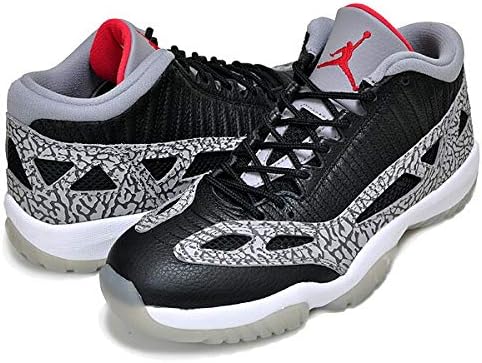 Amazon ナイキ エアジョーダン 11 ロー Air Jordan 11 Retro Low Ie Black Fire Red Cement Grey 006 Ajxi ブラック エレファント 並行輸入品 Nike ナイキ スニーカー