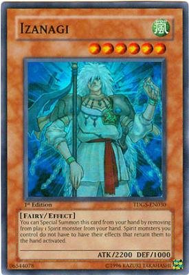 Yu-Gi-Oh! - Izanagi (TDGS-EN030) - The Duelist Genesis - 1st Edition - Super Rare
