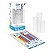3Doodler Create Canvas Kit, Vases (X3), with 2 Pack of Plastic Filaments