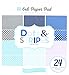 Echo Park Paper Company Dots & Stripes Winter 6 x 6 Paper Pad