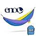 ENO - Eagles Nest Outfitters DoubleNest Hammock, Portable Hammock for Two, Yellow/Teal/Purple
