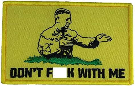 HNPDon't F#&% with ME General Mattis Gadsden Flag Patch - Color - Veteran Owned Business.