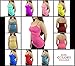 Belle Donne Tank Tops For Women Solid Color Built in Bra