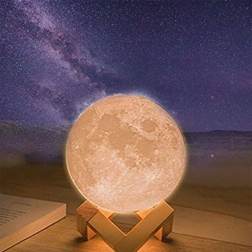 LED Moon Night Light, denshine 3.1" LED Night Light Night Light for KidsTouch Control Night Light with USB Charging Night Light for Babies