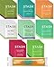 Stash Tea Bag & By The Cup Honey Sticks Variety Sampler 40 Ct - 8 Flavor Assortment - includes Green & White Blends