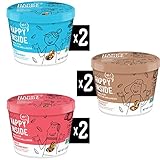 HI! Happy Inside Breakfast Cereal, Variety Pack with Prebiotics, Probiotics and Fiber for Digestive Wellness, Non-GMO, 6 Cups