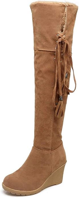 cuissarde femme talon compensé