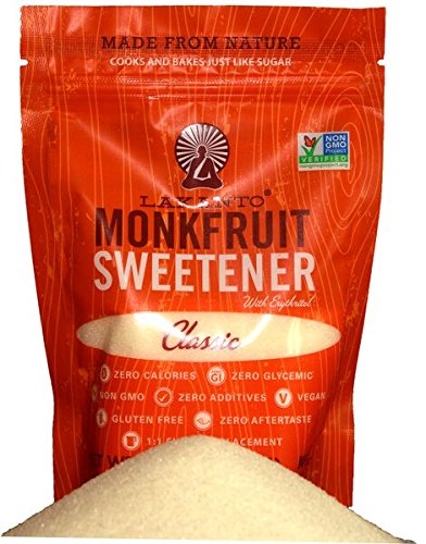 UPC 843076000044, Lakanto &quot;Classic&quot;  Monkfruit Natural Sweetener, 8.29 Oz (235 g), Pack of 2