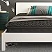 Ameriwood Home Signature Sleep Essential 6 Inch Coil Mattress Made with CertiPUR-US Certified Foam, 6 Inch Full Mattress, Black