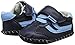 pediped Unisex-Baby Cliff Crib Shoe, Navy Sky, 12-18 Months Regular EU Infant (12-18 Months US)