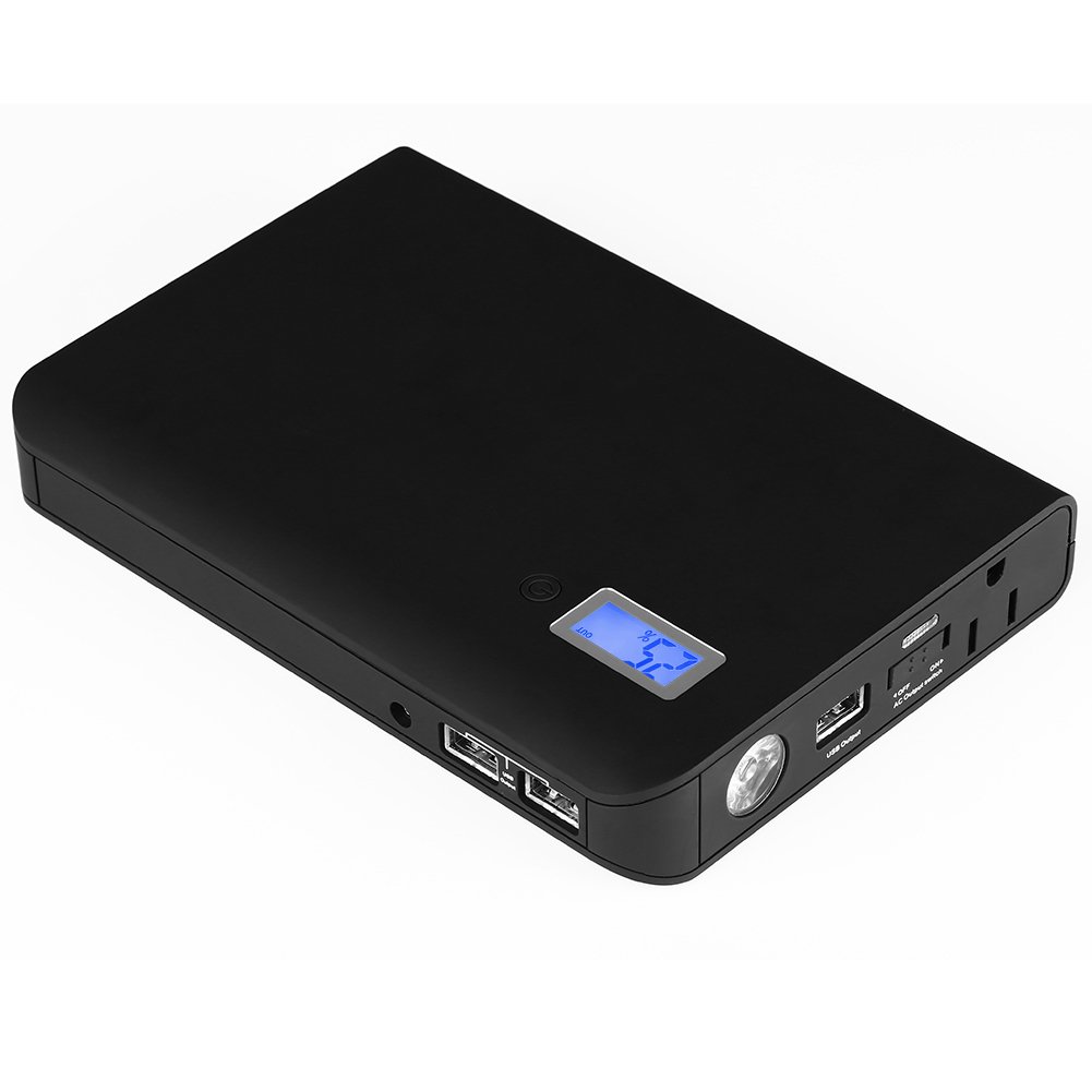 24000mAh Laptop Power Bank With 1 AC Outlet Portable Battery Charger