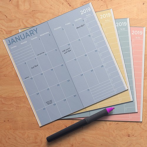 Time Factory Watercolor Flowers 3.5" x 6.5" January 2019-December 2020 2-Year Pocket Planner (19-7243) - Thumbnail 7