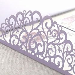 Wedding Invitations with Envelopes and RSVP Cards