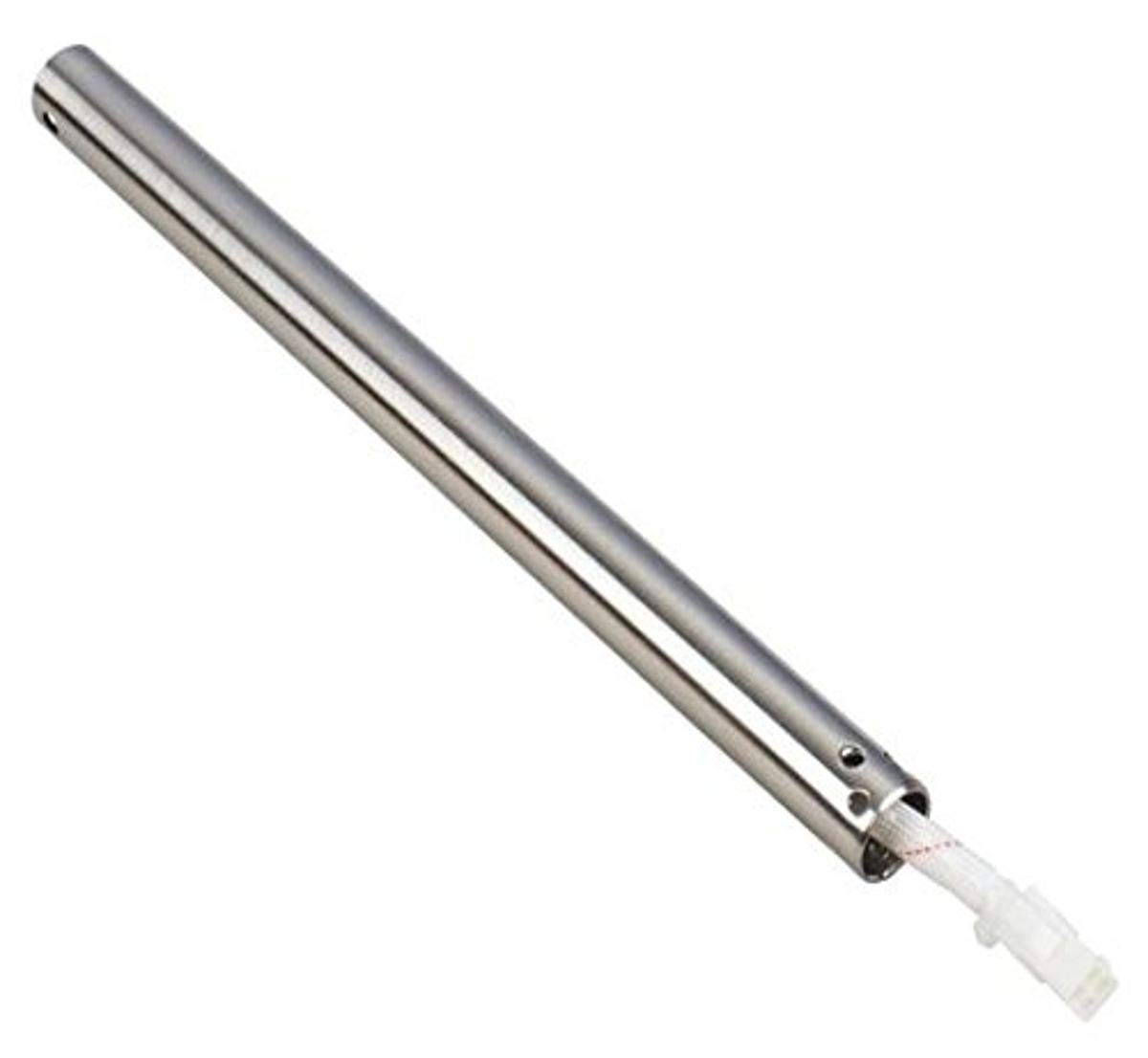 65604 30,5 cm Down Rod, Brushed Steel