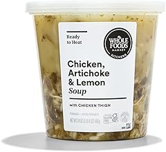 Whole Foods Market Kitchens, Chicken Lemon Artichoke Soup, 24 Ounce