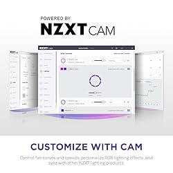 NZXT F120 RGB Core - 120mm Hub-Mounted RGB Fan - 8