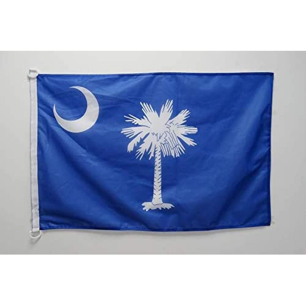 AZ FLAG South Carolina Nautical Flag 18'' x 12'', US state of Caroline du Sud flags 30 x 45 cm, Banner 12x18 in for boat