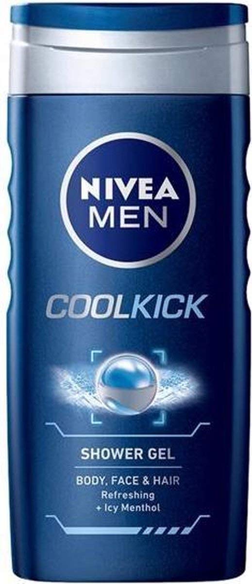 Nivea Cool Kick Shower Gel, 250 g