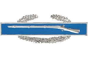 VANGUARD Army Badge: Combat Infantry First Award - regulation size, mirror finish