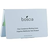 boscia Clear Complexion Blotting Linens - Vegan, Cruelty-Free, Natural Skin Care - Oil Blotting Sheets for Face - For Combination to Oily Skin Types - Travel Size - 100 Sheets