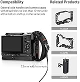 SMALLRIG Camera Hand Strap PAC2456 for Cage/Handle, 12mm Wide, Adjustable view 2