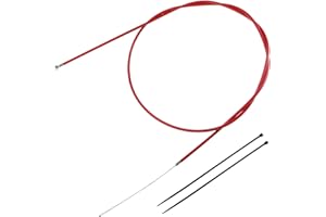 New Olym Universal 61"/1550mm Brake Cable Fit for Baja Doodle Bug DB30 Blitz Dirt Bug Racer Coleman CT100U CC100X Baja Doodle Bug DB30 98cc 100cc 3hp Motovox Powersport Mini Bike Parts Red