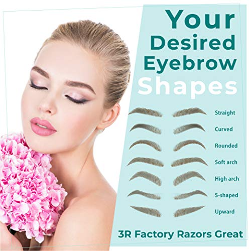 Ladies Razors for Facial Hair 3R Factory Facial Razors for Women Face