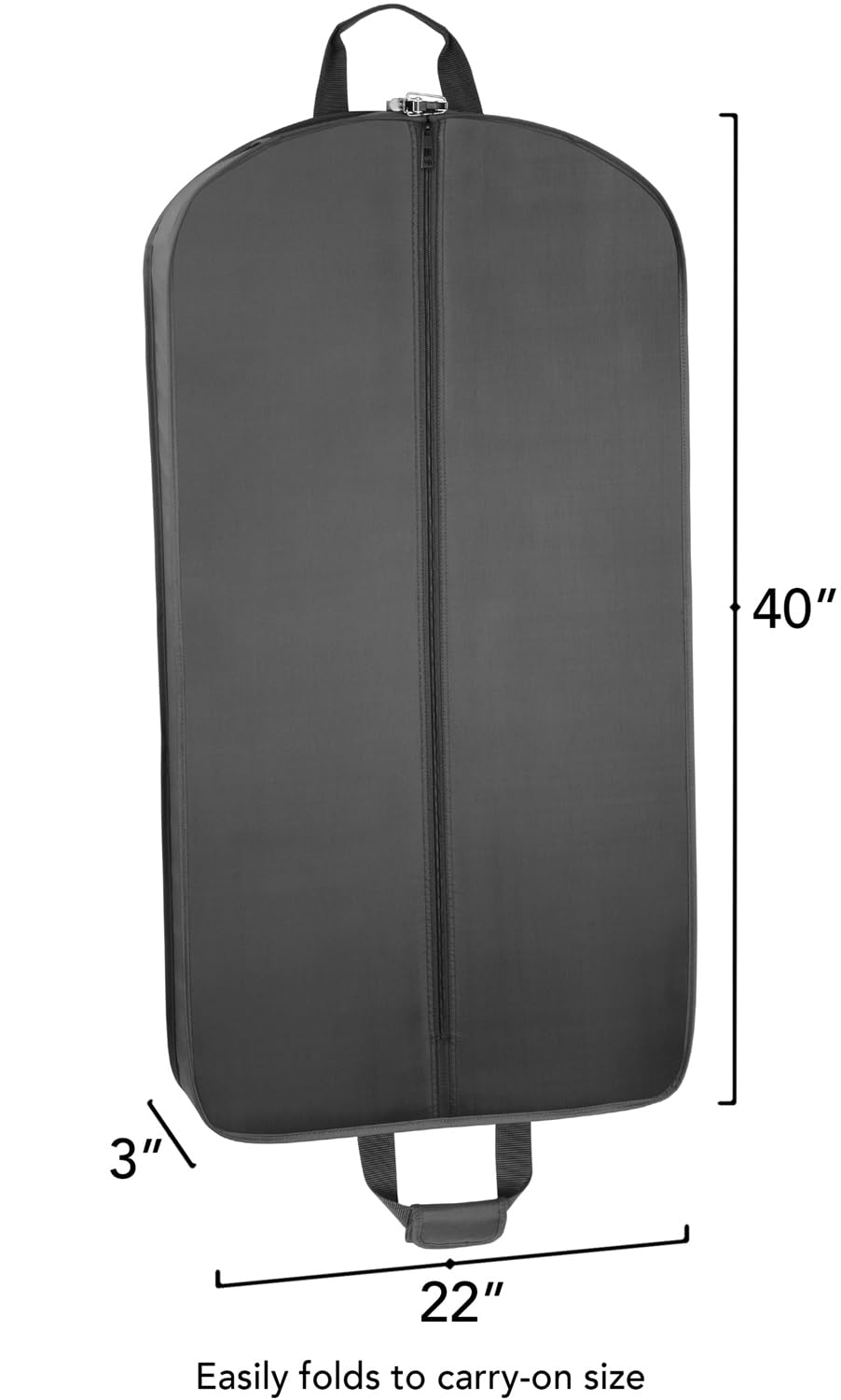 WallyBags 40” Deluxe Travel Garment Bag