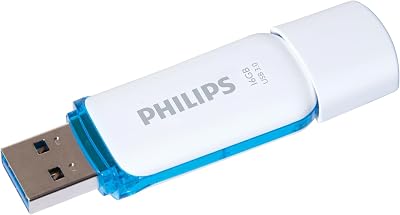 Philips Snow USB Flash Drive 16GB USB 3.0 Blue - Fast Data Storage