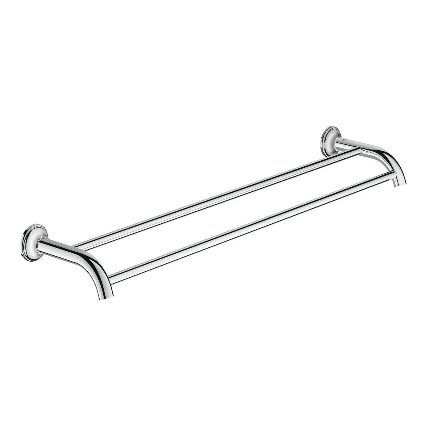 GROHE Essentials Authentic Double Towel Rail Chrome 40654001
