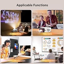WEWATCH Native 1080P 5G Projector, LED